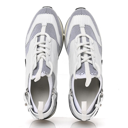 Hermes Calfskin Womens Athlete Sneakers 38 White Multicolor 2 of 9