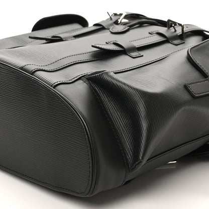 Louis Vuitton Epi Christopher Backpack PM Black 9 of 9