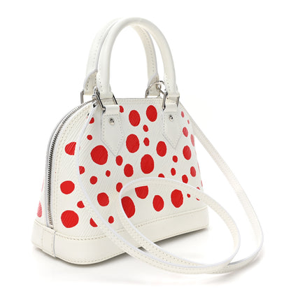 Louis Vuitton LV X YK Epi Alma BB White 3 of 11