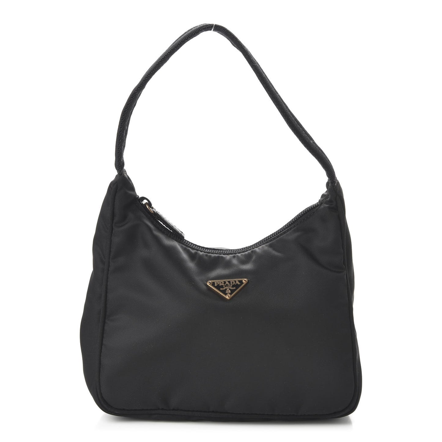 Tessuto Nylon Sport Shoulder Bag Black