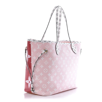Louis Vuitton Monogram Giant Neverfull MM Rouge 3 of 11