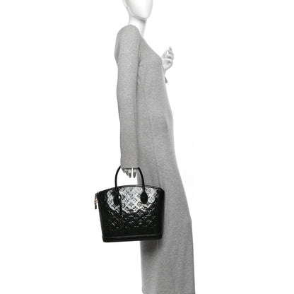 Louis Vuitton Vernis Lockit PM Black 2 of 12