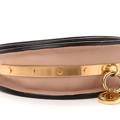 Chloe Calfskin Small Nile Bracelet Minaudiere Bag Biscotti Beige 10 of 13