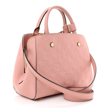 Louis Vuitton Empreinte Montaigne BB Rose Poudre 3 of 11