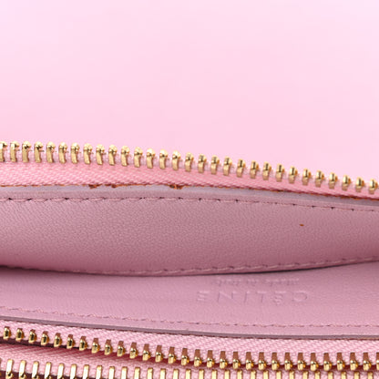 Celine Lambskin Large Trio Crossbody Bag Pink 8 of 9
