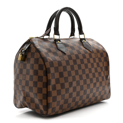 Louis Vuitton Damier Ebene Speedy 30 3 of 11