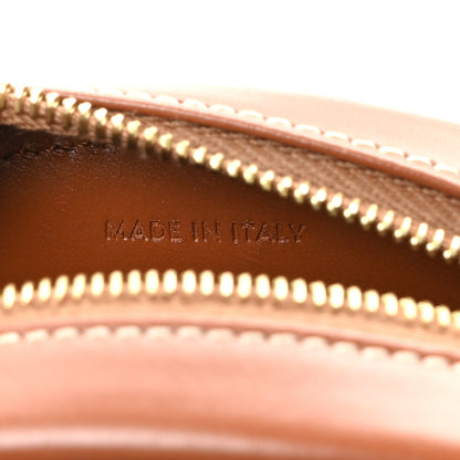 Celine Smooth Calfskin Cuir Small Triomphe Oval Crossbody Purse Tan 7 of 9