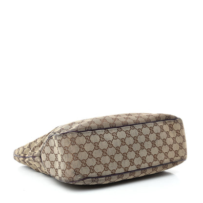 Gucci Monogram Piston Lock Tote Ebony 4 of 10