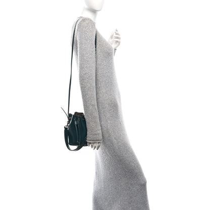 Fendi Vitello Liberty Lucido F is Fendi Mini Mon Tresor Bucket Bag Green 2 of 11