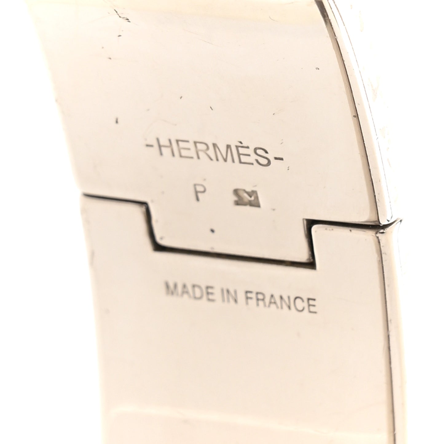 Enamel Wide Clic Clac H Bracelet GM Black