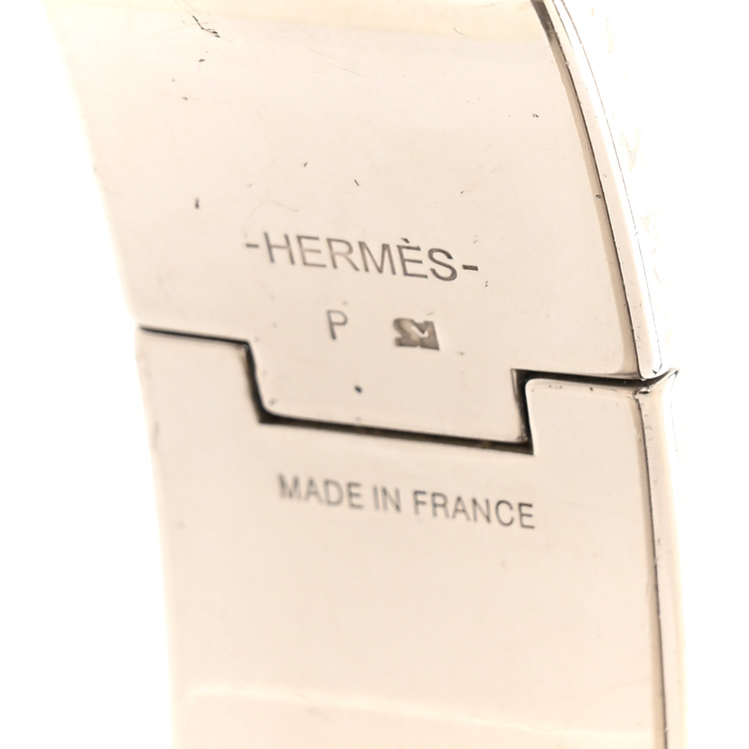 Hermes Enamel Wide Clic Clac H Bracelet GM Black 4 of 5