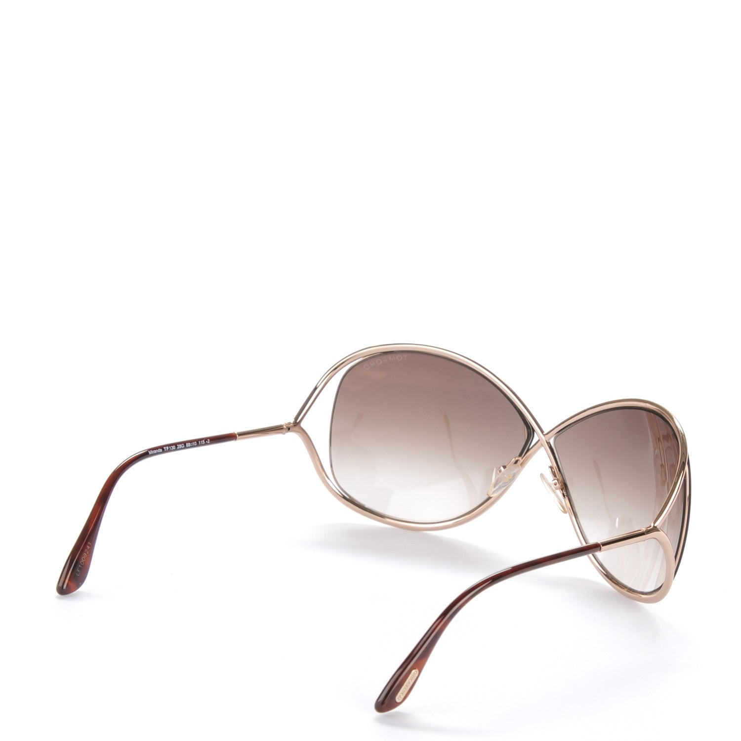 Tom Ford Miranda Crossover Sunglasses TF130 Tortoise 3 of 5