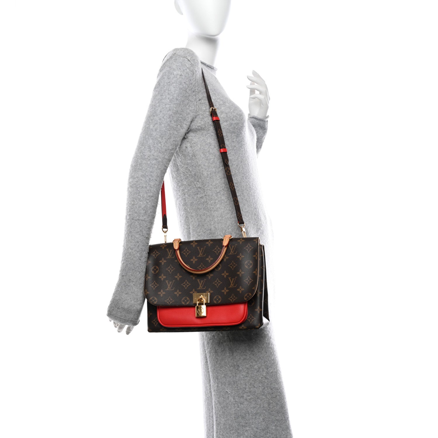 Louis Vuitton Monogram Marignan Coquelicot 2 of 14