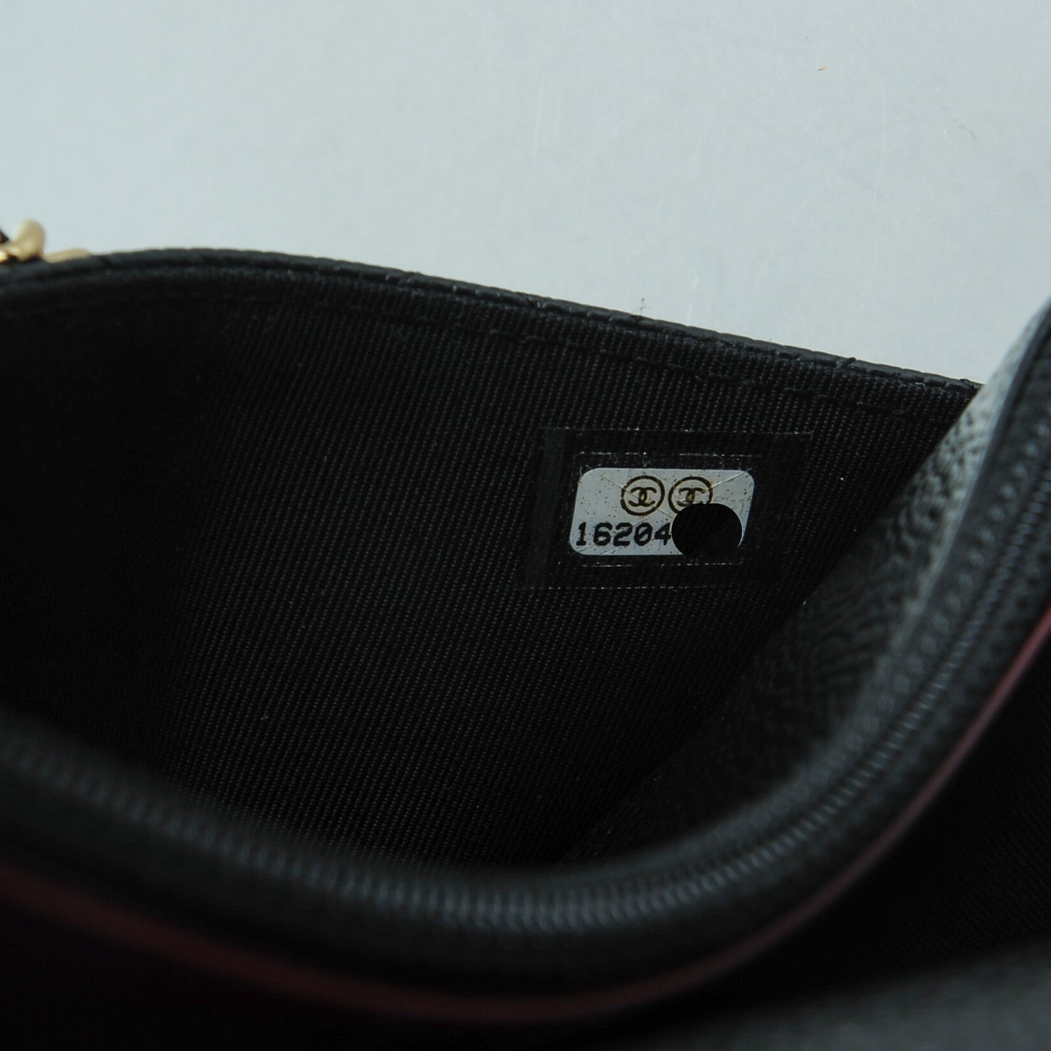 Chanel Caviar Quilted Wallet On Chain WOC Black 8 of 8