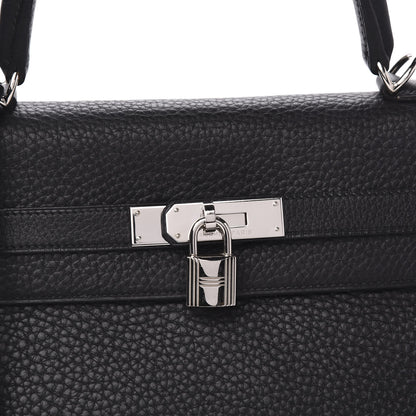 Hermes Taurillon Clemence Kelly Retourne 35 Black 10 of 10