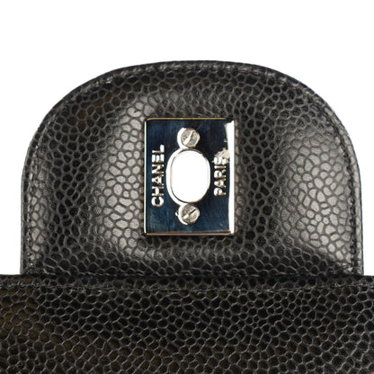 Chanel Caviar Quilted Maxi Single Flap Black 9 of 9