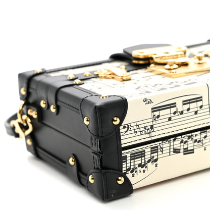 Louis Vuitton Calfskin LV Symphony Petite Malle White Black 8 of 9