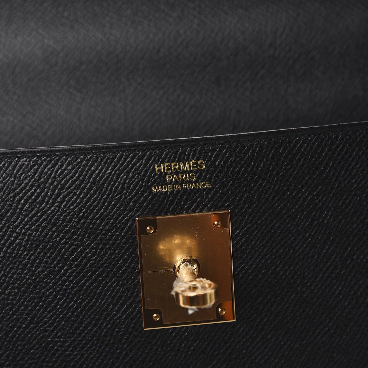 Hermes Epsom Kelly Sellier 35 Black 9 of 32