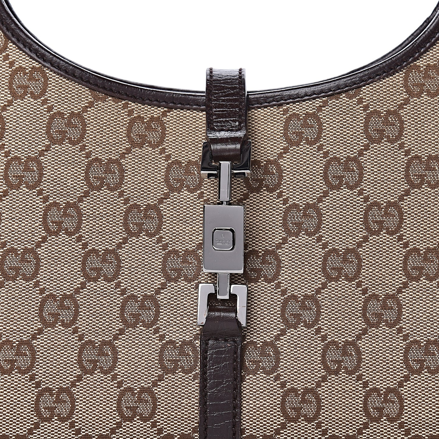 Monogram Small Bardot Bag Dark Brown
