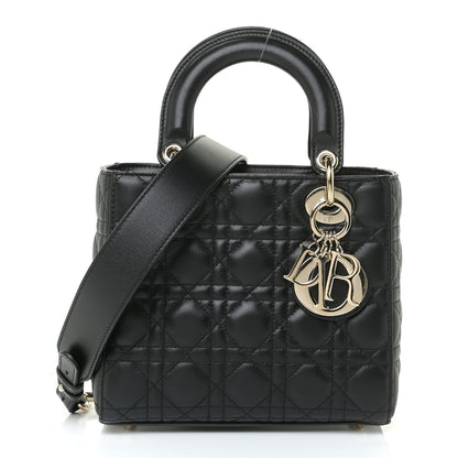 Christian Dior Lambskin Cannage Small My ABCDior Lady Dior Black 1 of 13