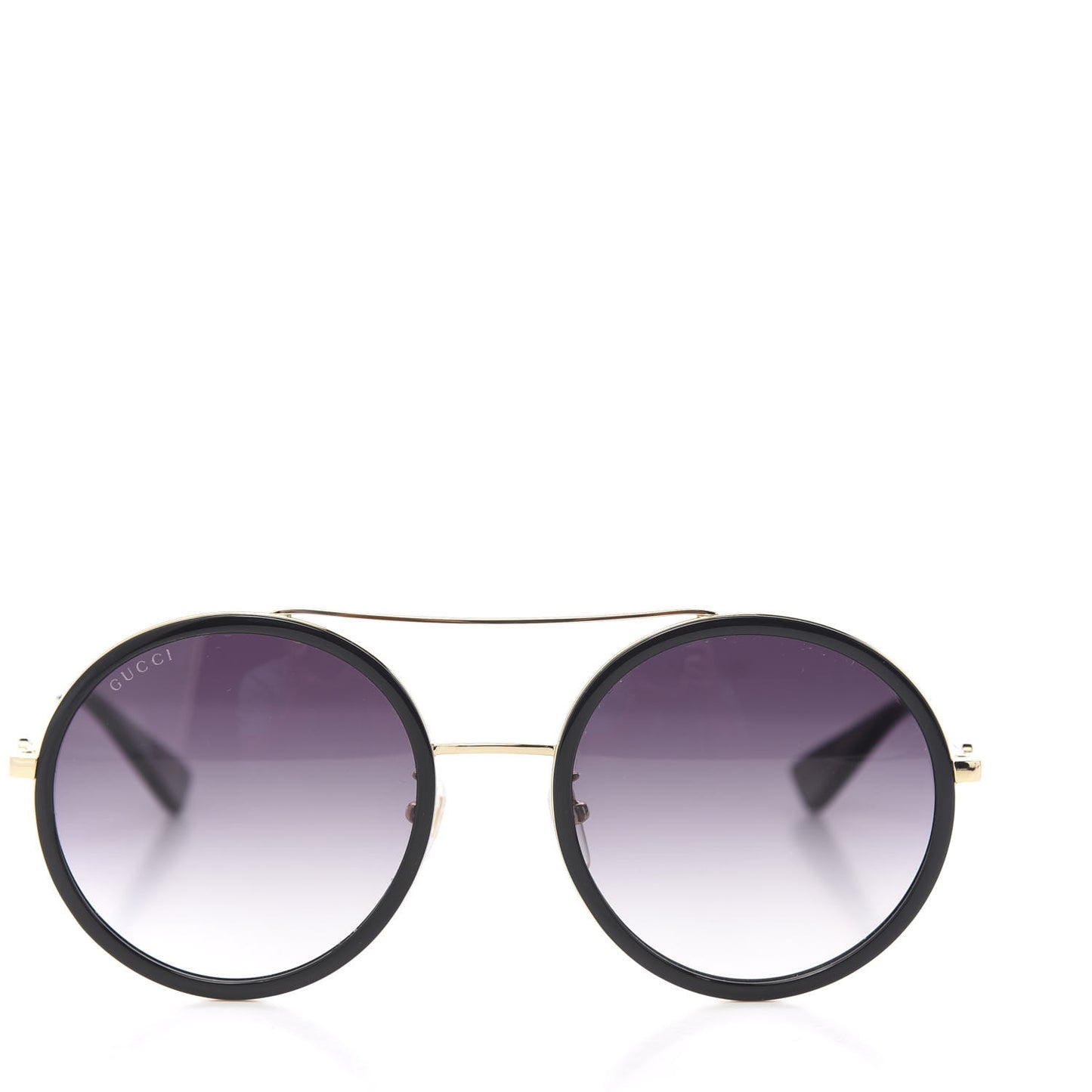 Round Frame Sunglasses GG0061S Black