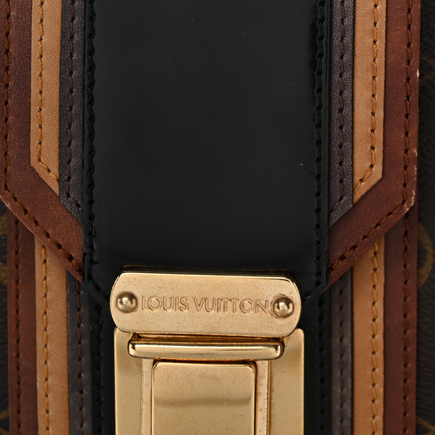 Louis Vuitton Monogram Mirage Musette Black 11 of 12