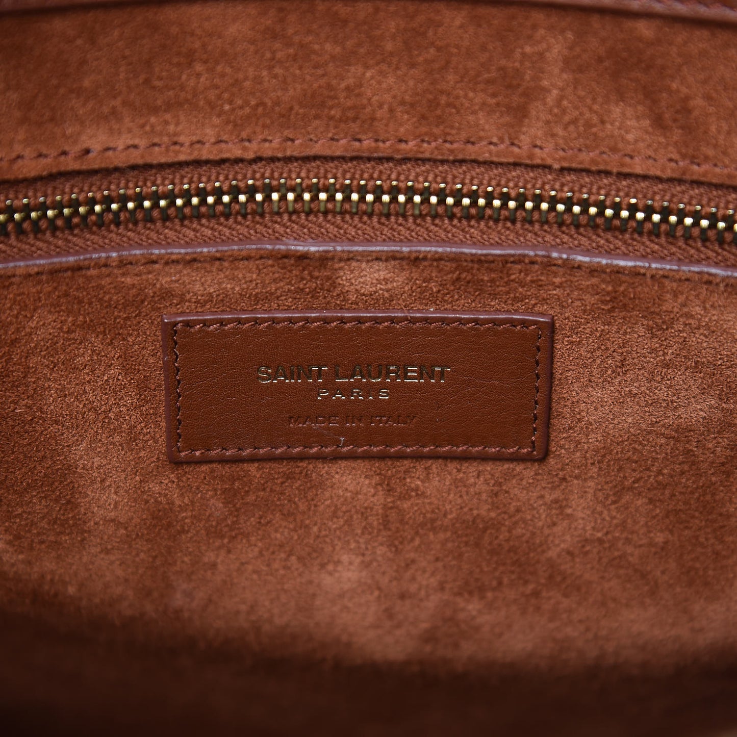 Calfskin Large Sac De Jour Carryall Cognac