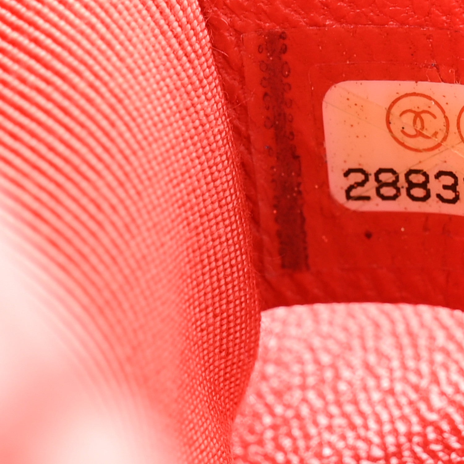 Chanel Goatskin Quilted Medium Chanel 19 Flap Orange 7 of 10