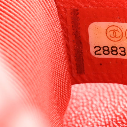 Chanel Goatskin Quilted Medium Chanel 19 Flap Orange 7 of 10