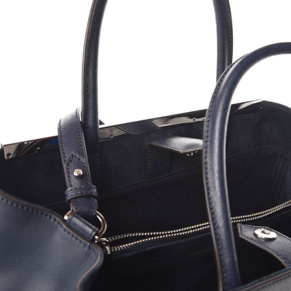 Fendi Vitello Elite Regular 2Jours Tote Lavagna 10 of 14