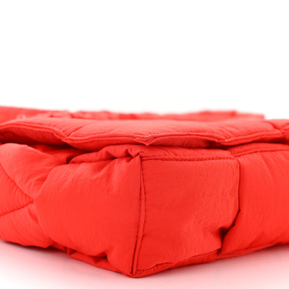 Bottega Veneta Nylon Intrecciato Padded Tech Cassette Bag Red 10 of 11