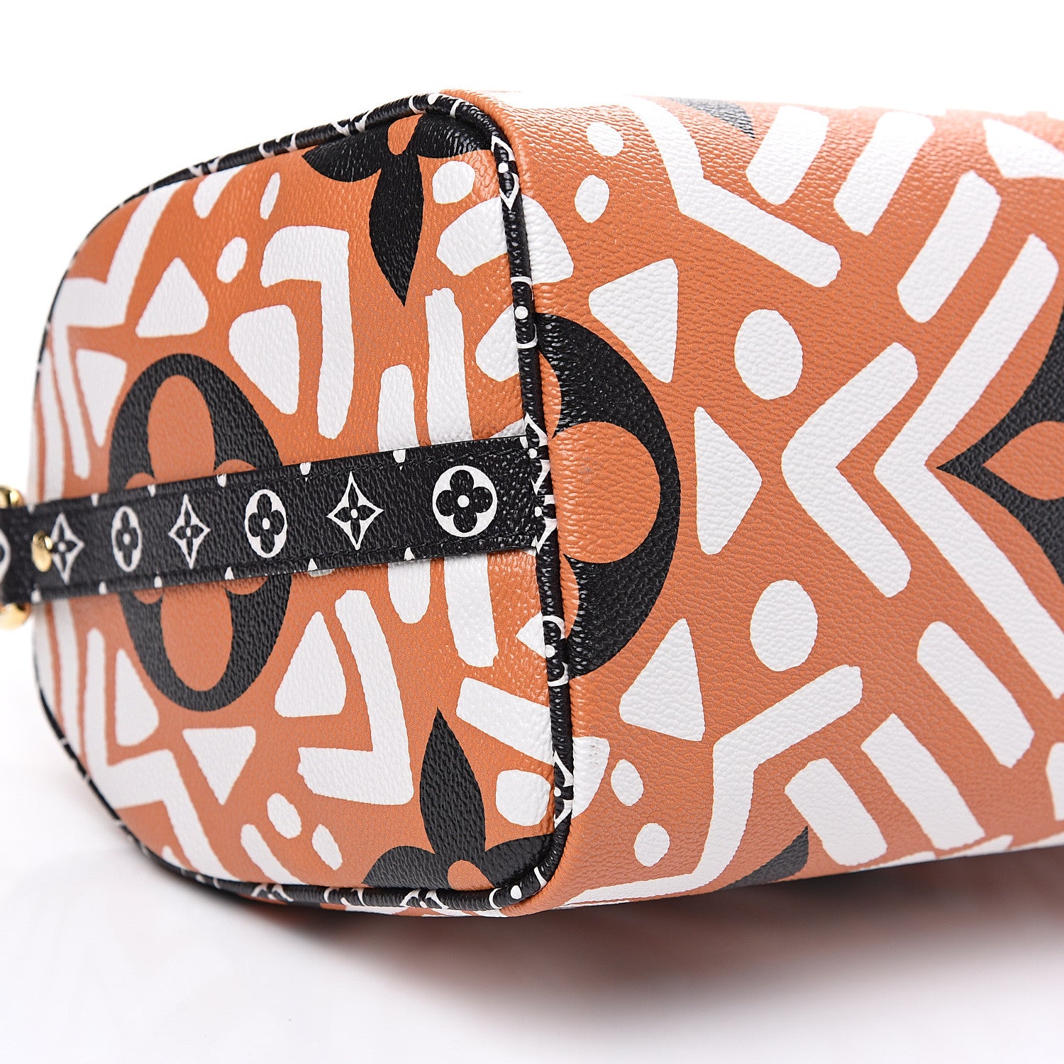 Louis Vuitton Monogram Giant Crafty Speedy Bandouliere 25 Creme Caramel 6 of 7