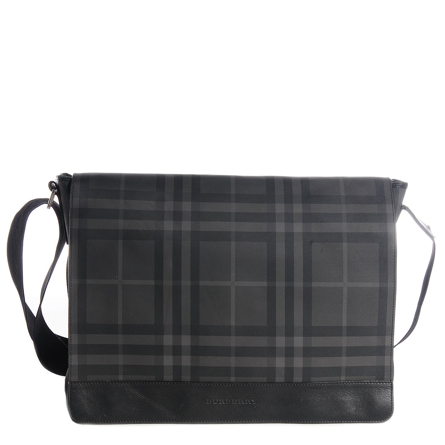Smoked Check Messenger Bag