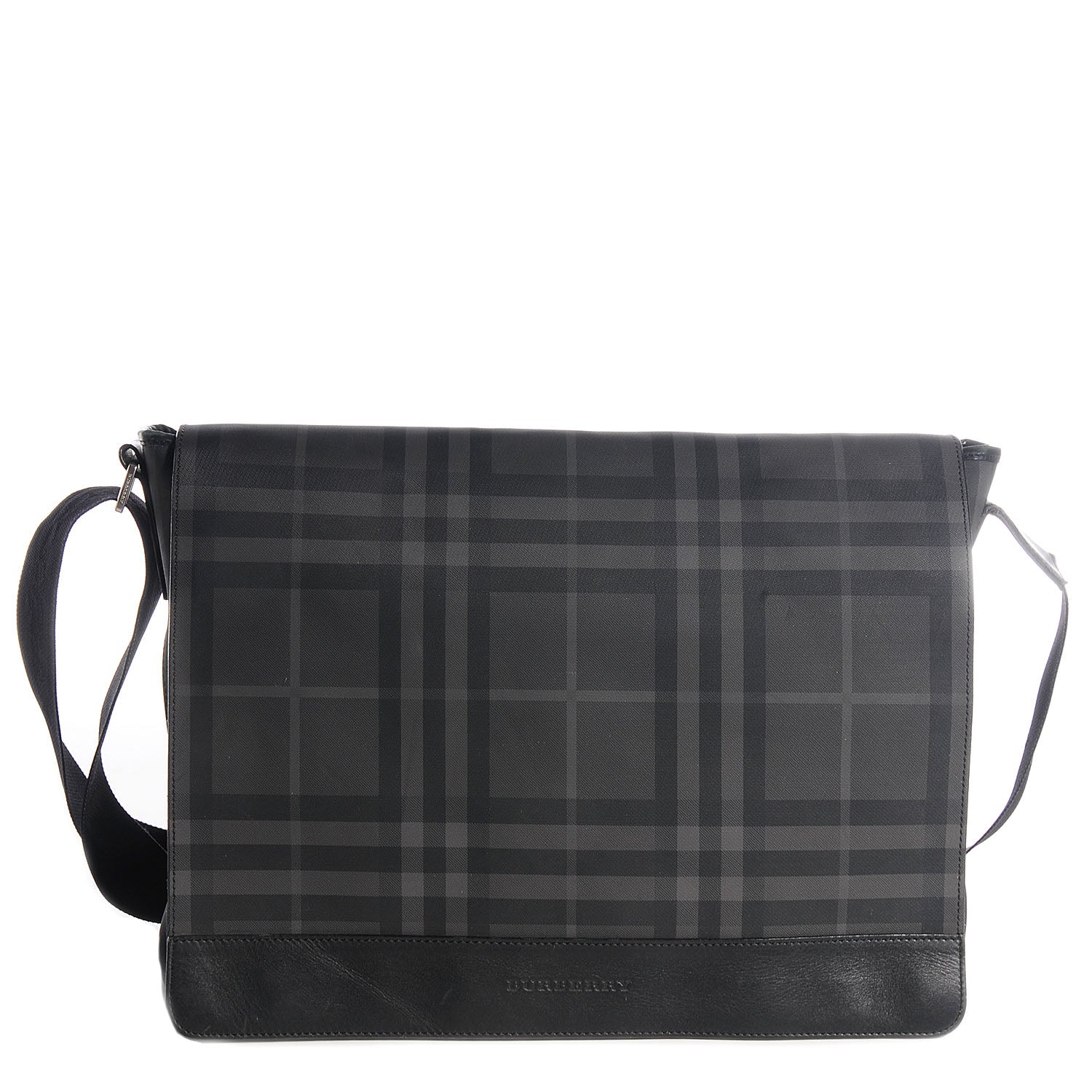 Burberry Smoked Check Messenger Bag 1 of 9