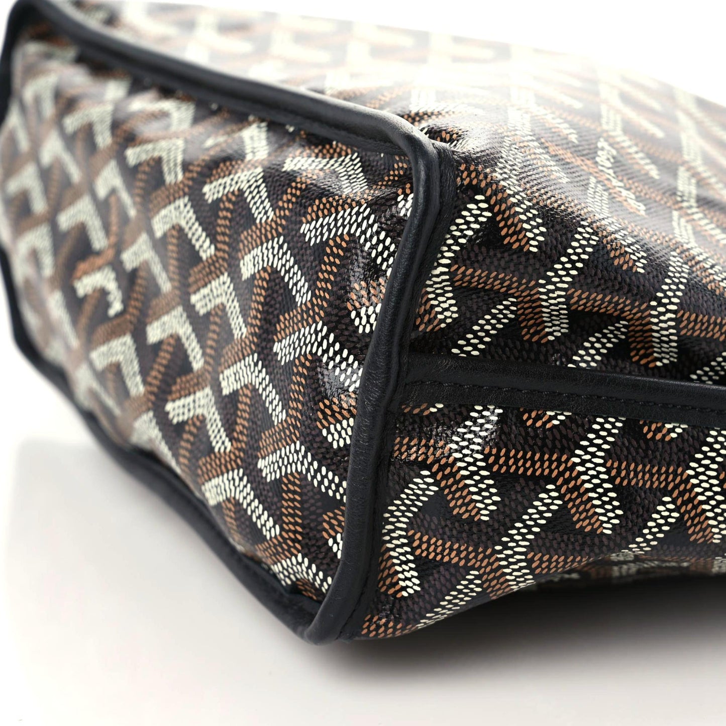 Goyardine Reversible Mini Anjou Black