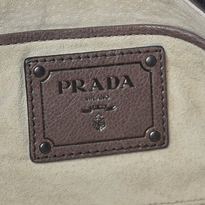 Prada Glace Calf Ombre Bauletto Argilla Sfumato 10 of 27