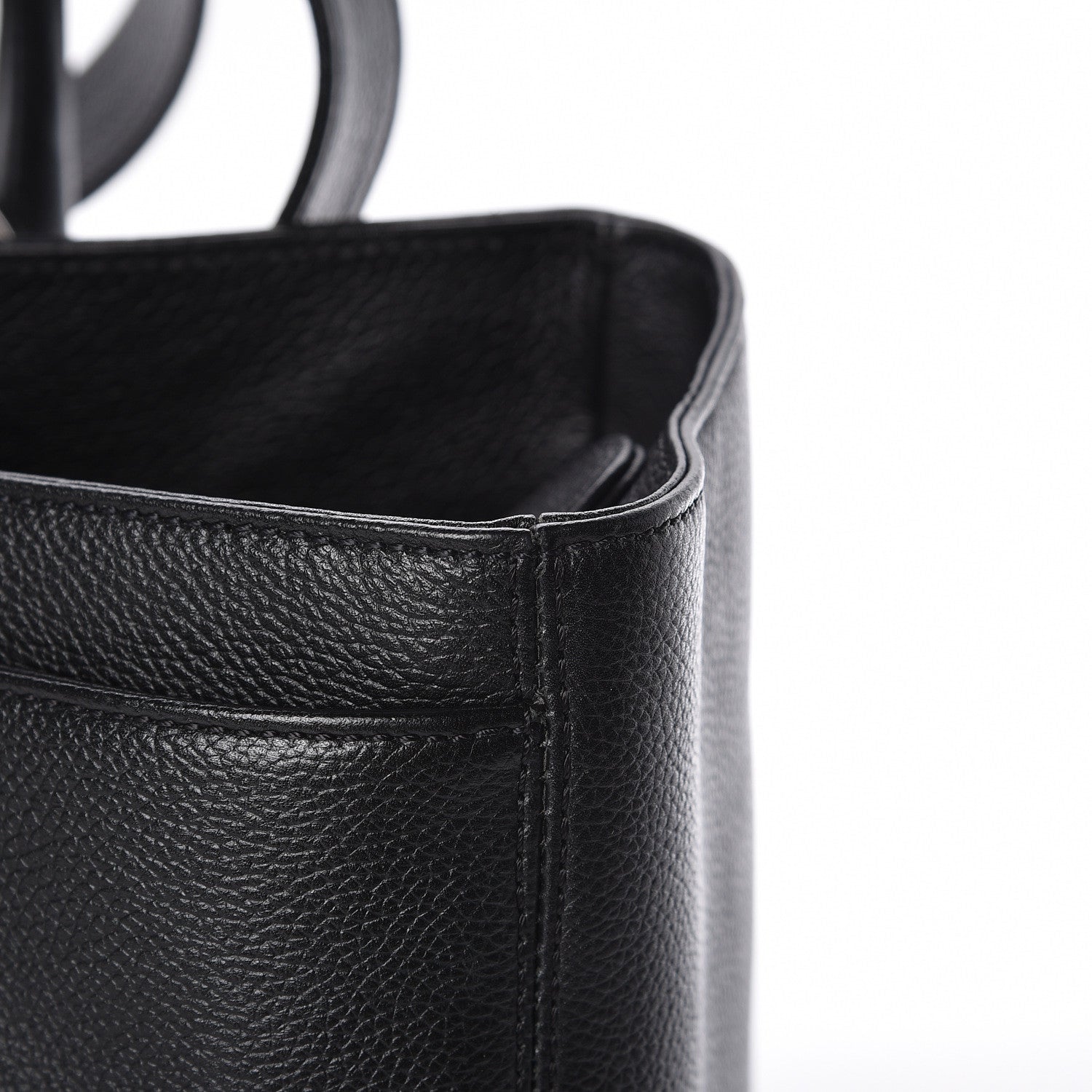 Chanel Calfskin Cerf Executive Shopper Tote Black 18 of 21