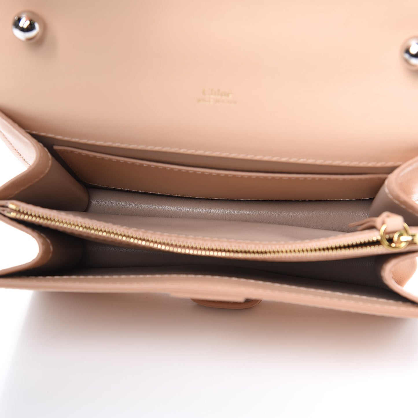 Calfskin Lizard Embossed Aby Chain Shoulder Bag Delicate Pink