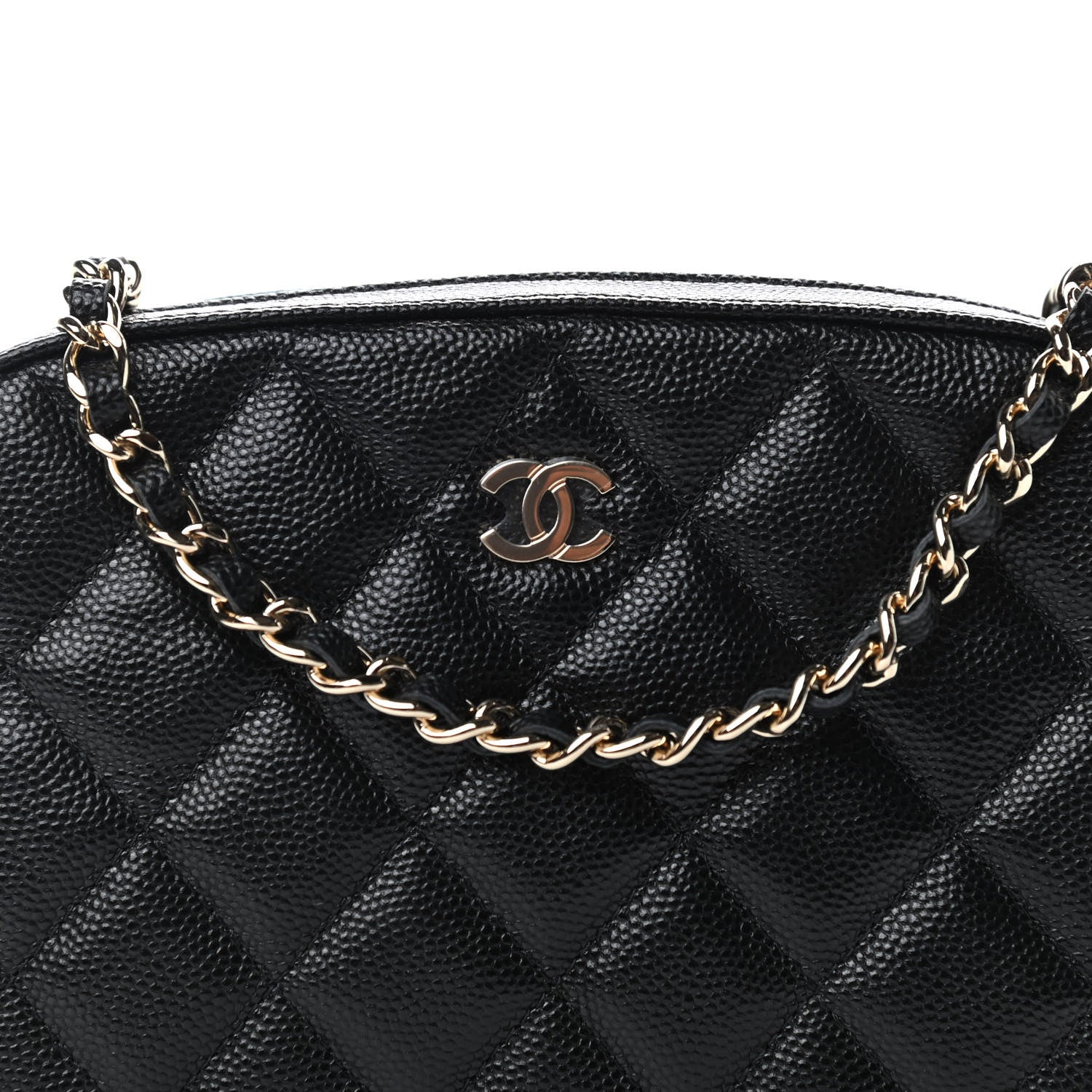 Chanel Caviar Quilted Vanity With Chain Black 10 of 11