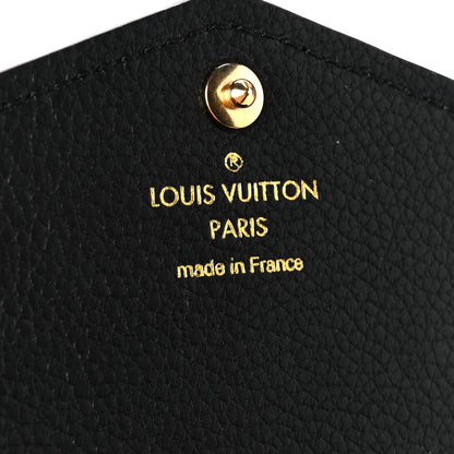 Louis Vuitton Empreinte Sarah Wallet NM Black 6 of 9