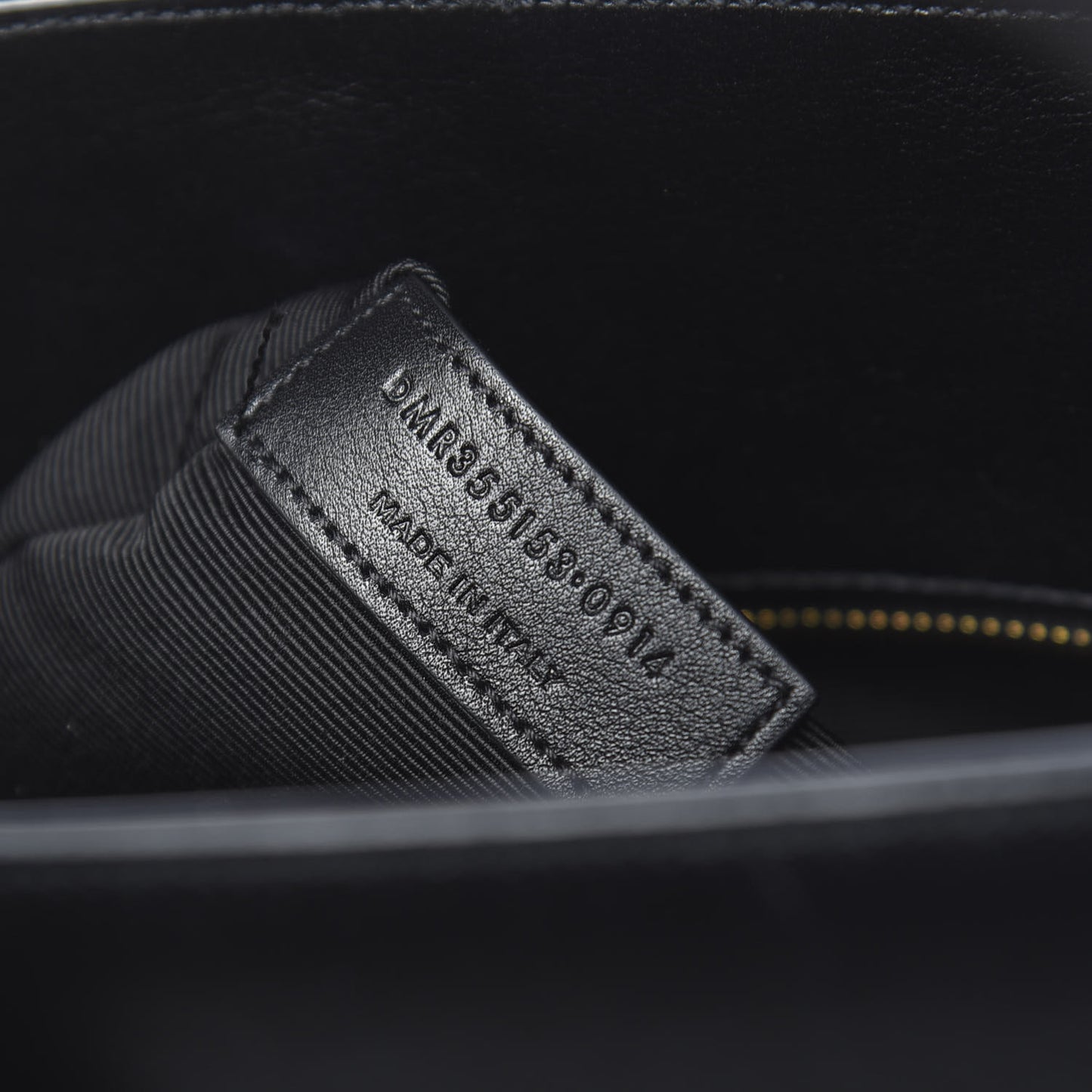 Calfskin Small Sac De Jour Black