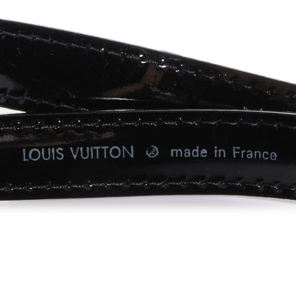 Louis Vuitton Patent 16mm Adjustable Shoulder Strap Black 4 of 6