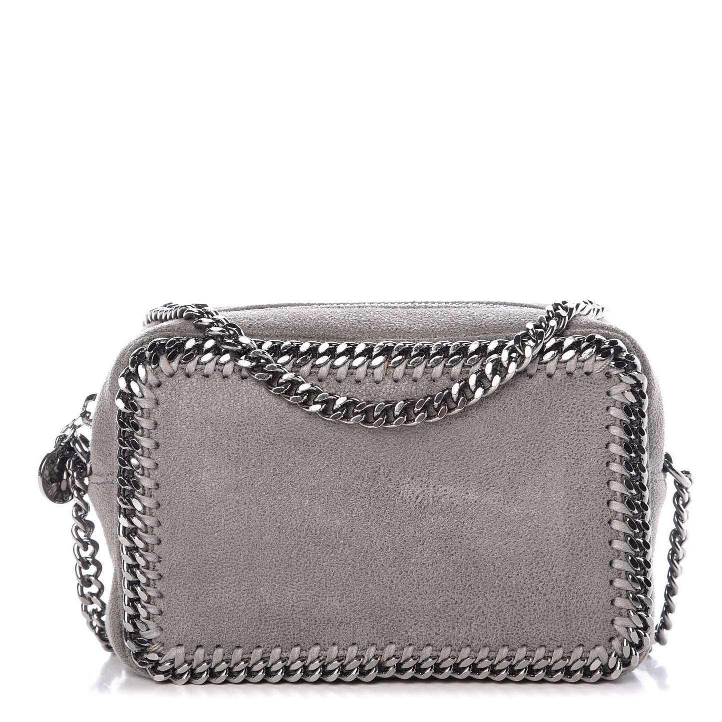 Shaggy Deer Falabella Crossbody Camera Bag Light Grey