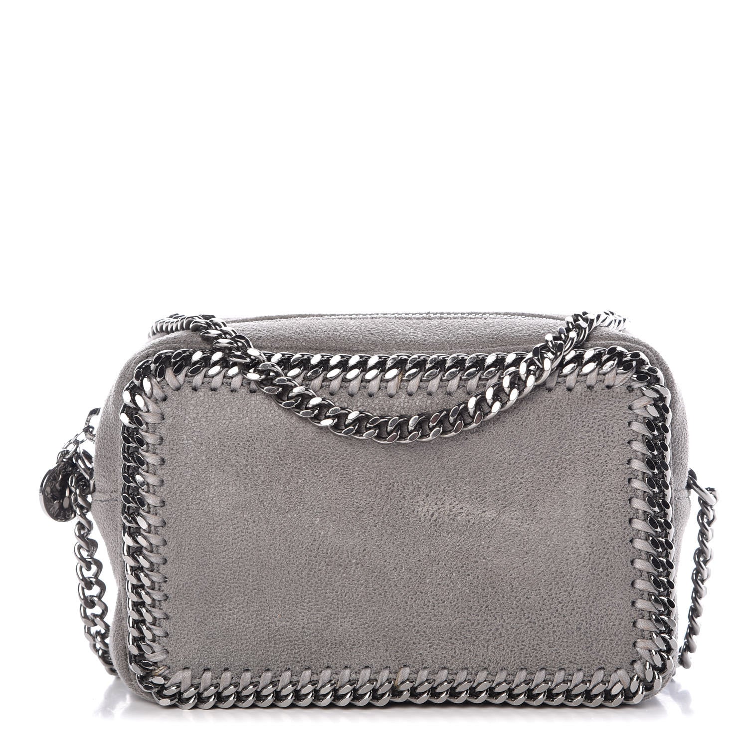 Stella McCartney Shaggy Deer Falabella Crossbody Camera Bag Light Grey 1 of 16