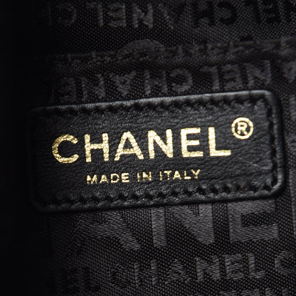 Chanel Lambskin Coco Ball Fold Over Bag Black 9 of 11