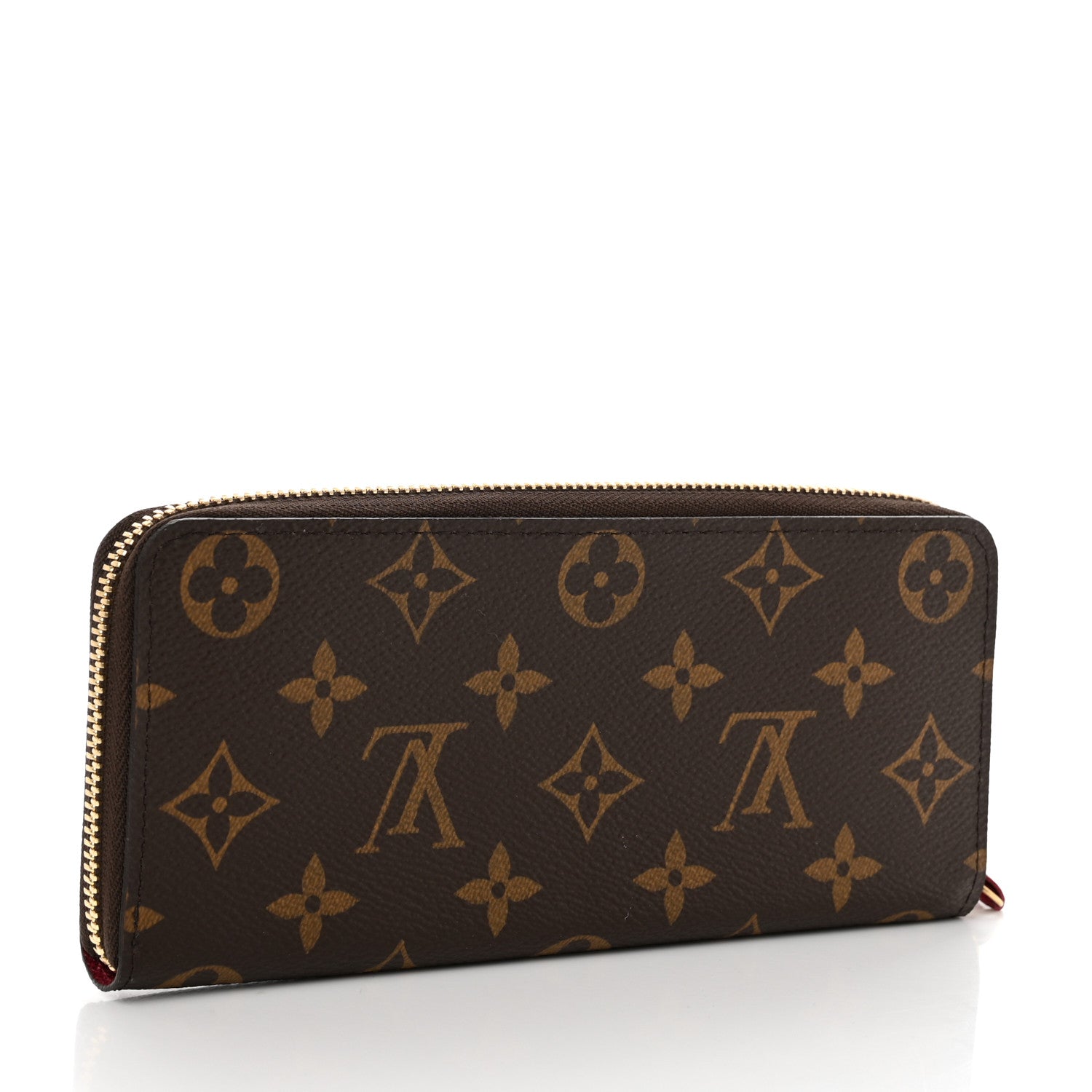 Louis Vuitton Monogram Clemence Wallet Fuchsia 3 of 7