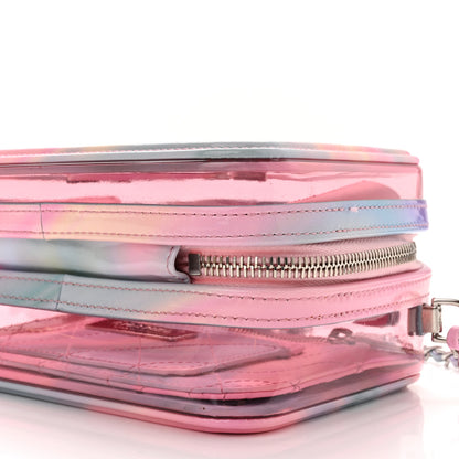 Chanel PVC Patent Calfskin Patent Lambskin Small CC Vanity Case Pink 10 of 10