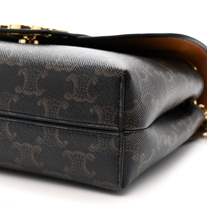 Celine Triomphe Canvas Teen Victoire Tan 9 of 9