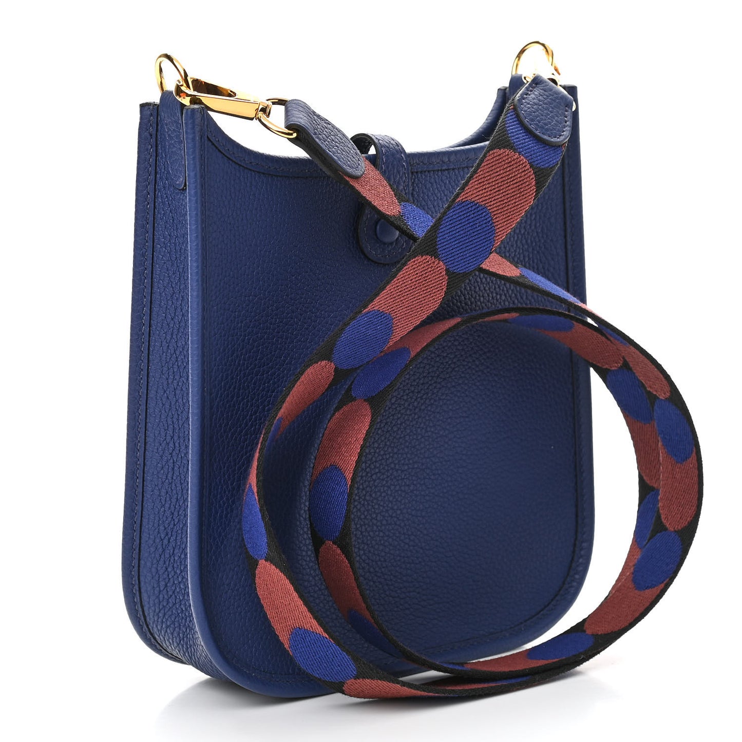 Taurillon Clemence Flipperball Sangle Evelyne TPM Bleu Saphir Black Bleu Saphir
