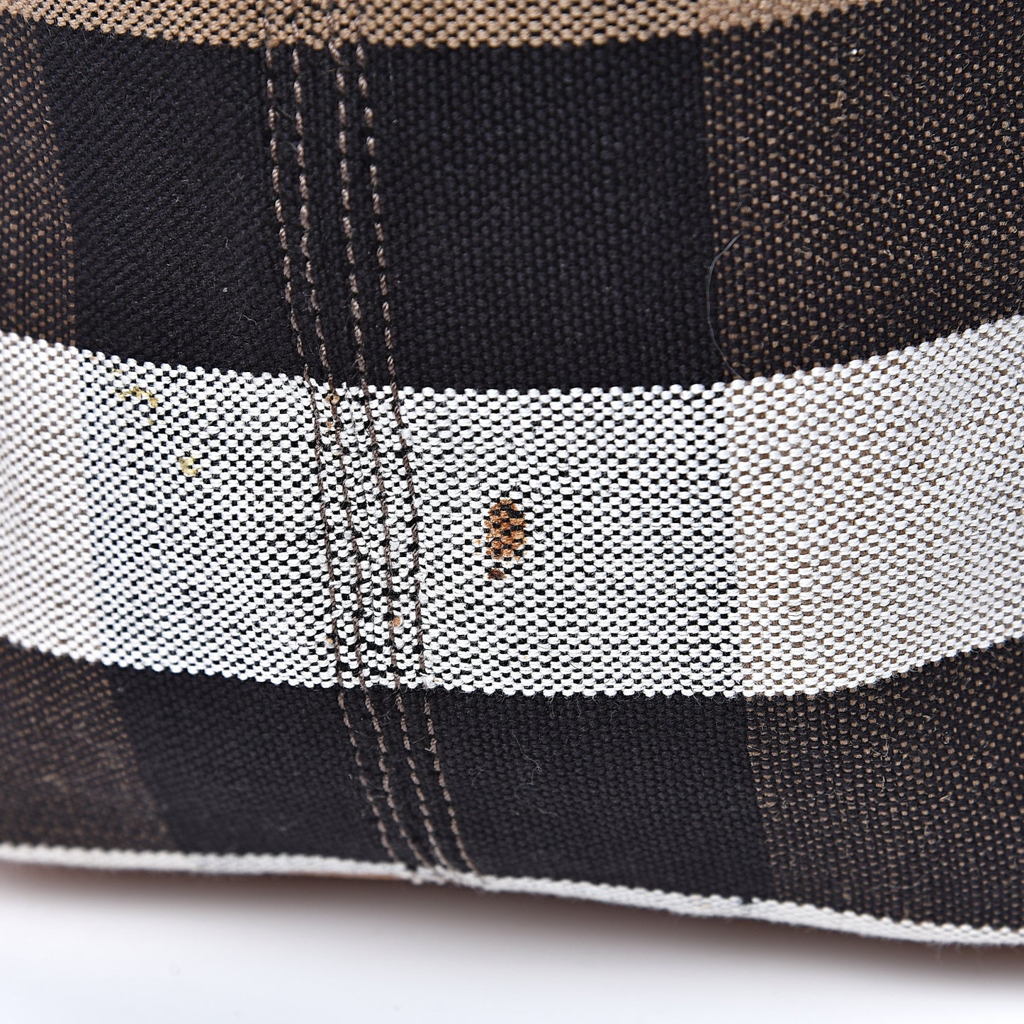 Canvas Mega Check Medium Ashby Hobo Saddle Brown